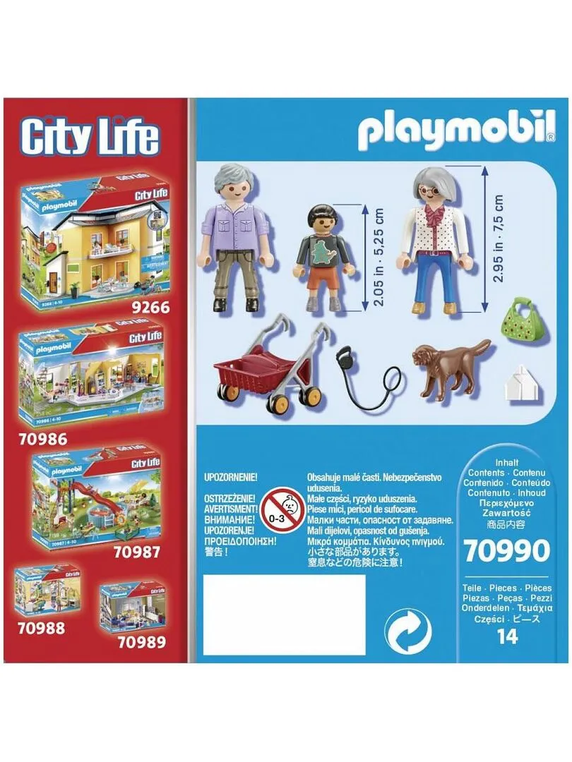 70990 'playmobil' City Life Grands-parents Petit-fils - N/A