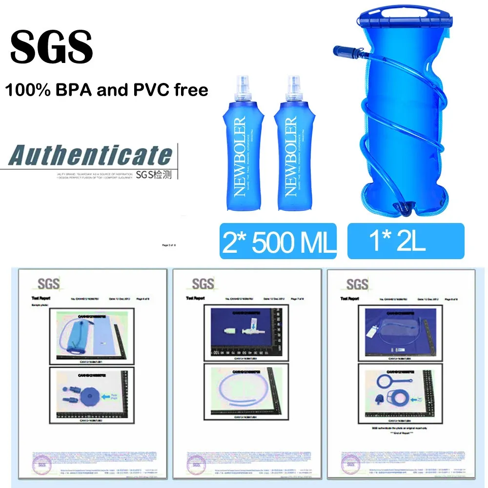 8L Running Hydratation Vest Sac À Dos Men Femmes Sacs De Sport Extérieurs Sacs De Sport Marathon Jogging Randonnée Option Deau S