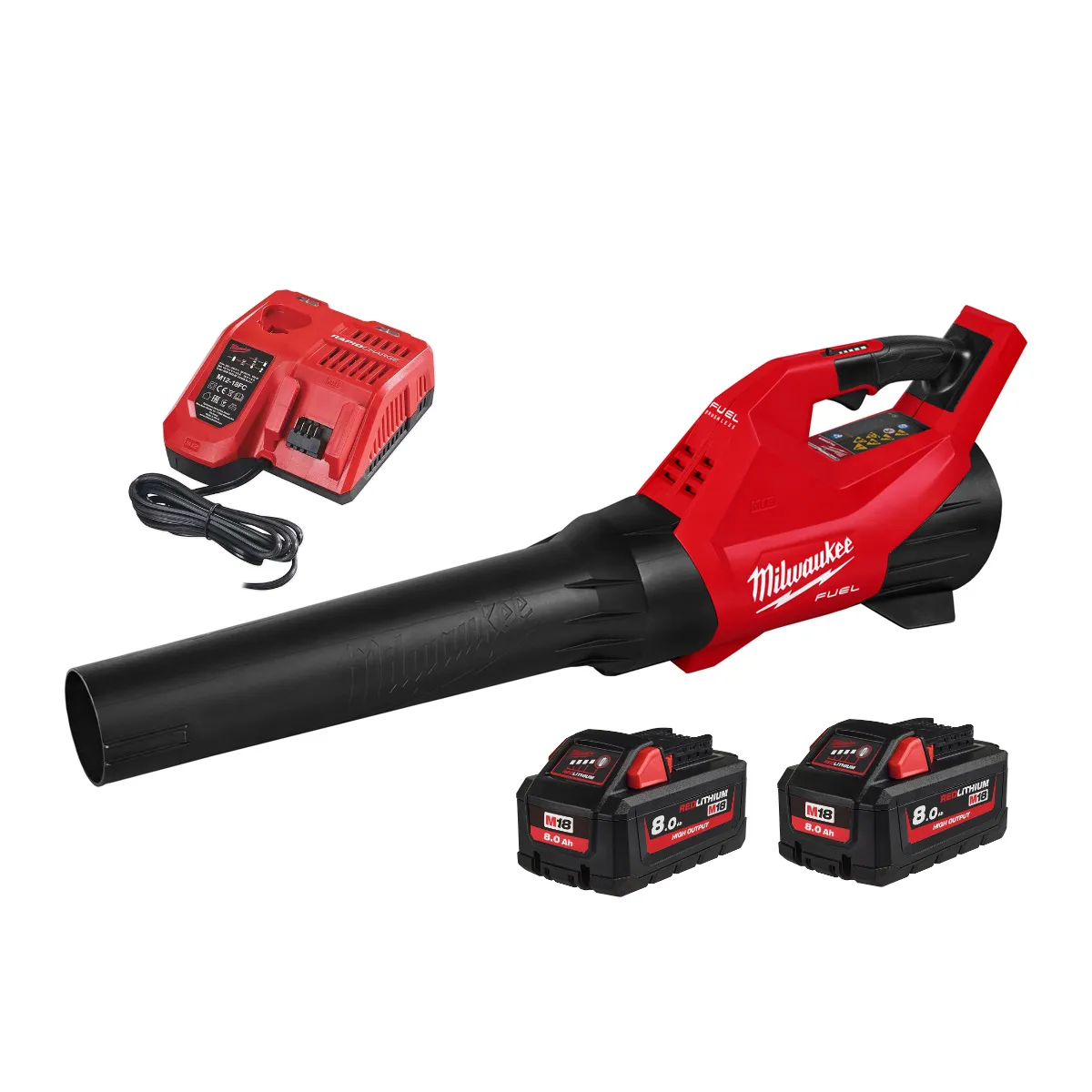 Acheter Souffleur Milwaukee Fuel M18 FBLG3-802 2x8Ah