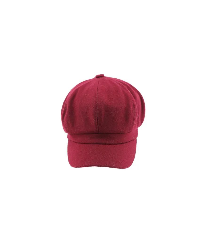 BAKERBOY GAVROCHE  LAINE MELANGEE "ROUGE"