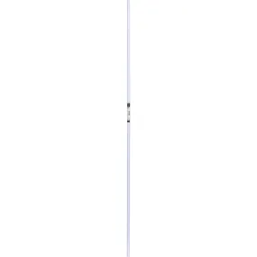 Barre tringle à rideau blanche 1.5m D 16mm 