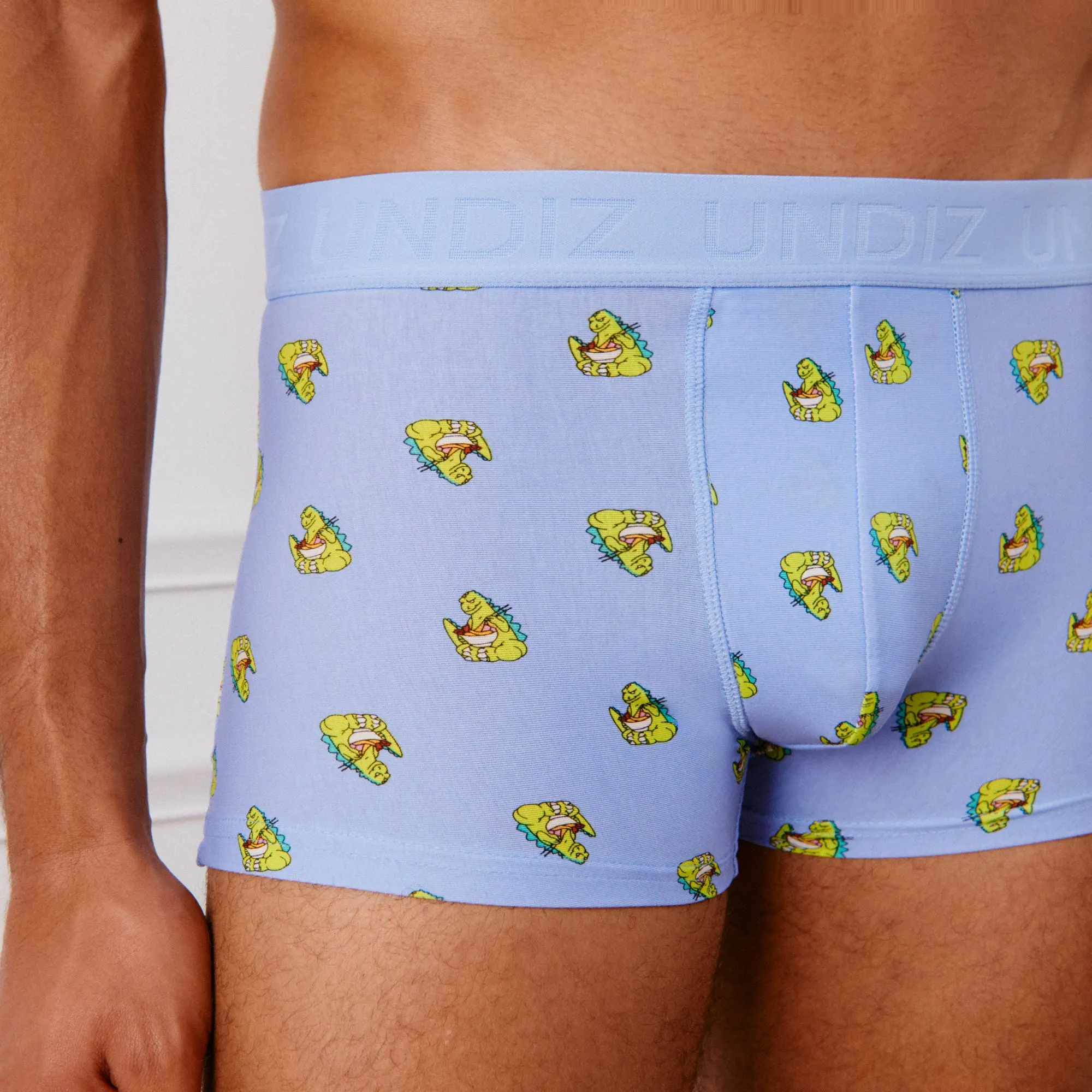 Boxer en coton à motifs
