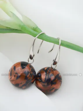 Brown - Earring