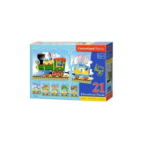 Casse-tête éducatif Castorland - Train