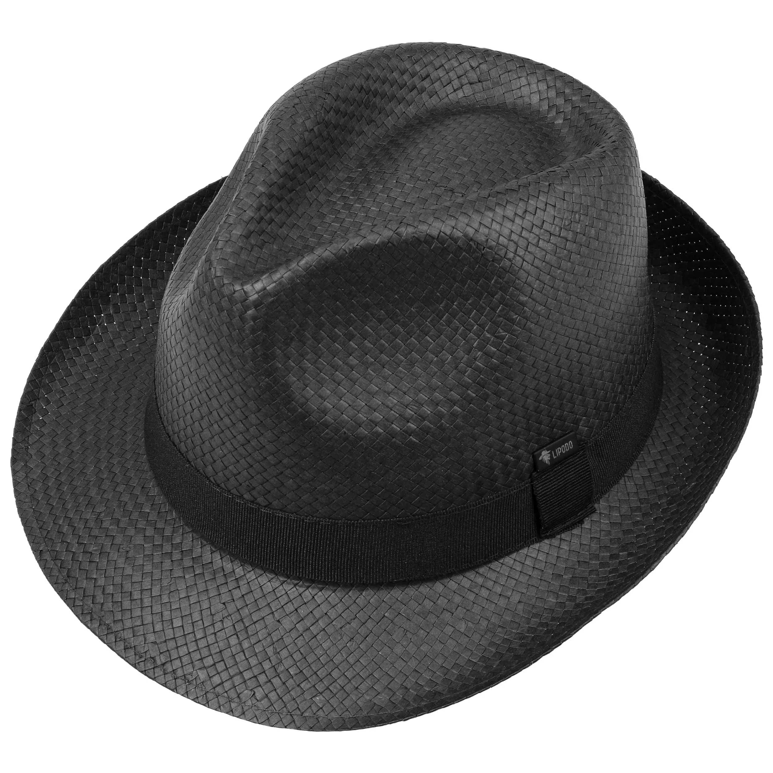 Chapeau Black City Trilby by Lipodo --> Chapeaux, casquettes & bonnets en ligne ▷ Chapeaushop