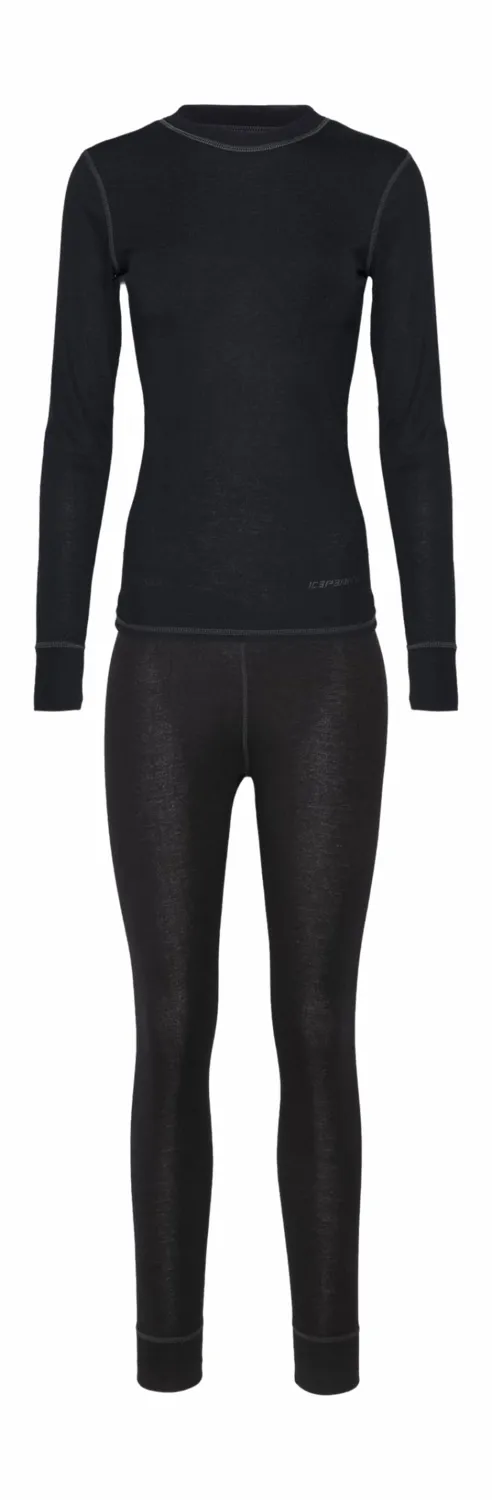 Ensemble Sous-Vêtements Icepeak Femme Iveye Underwear Set Black