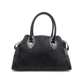 FENDI SACS A MAIN etniko toile monogrammee - 8BN162 porté épaule