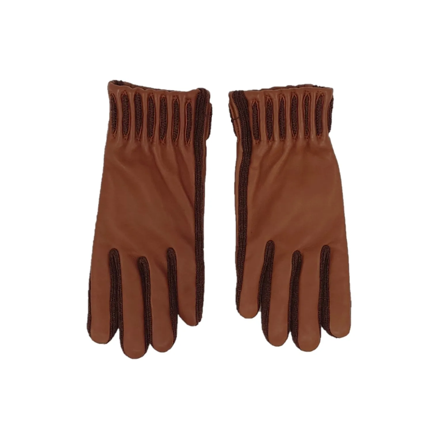 Gants Agnelle 128 sienne