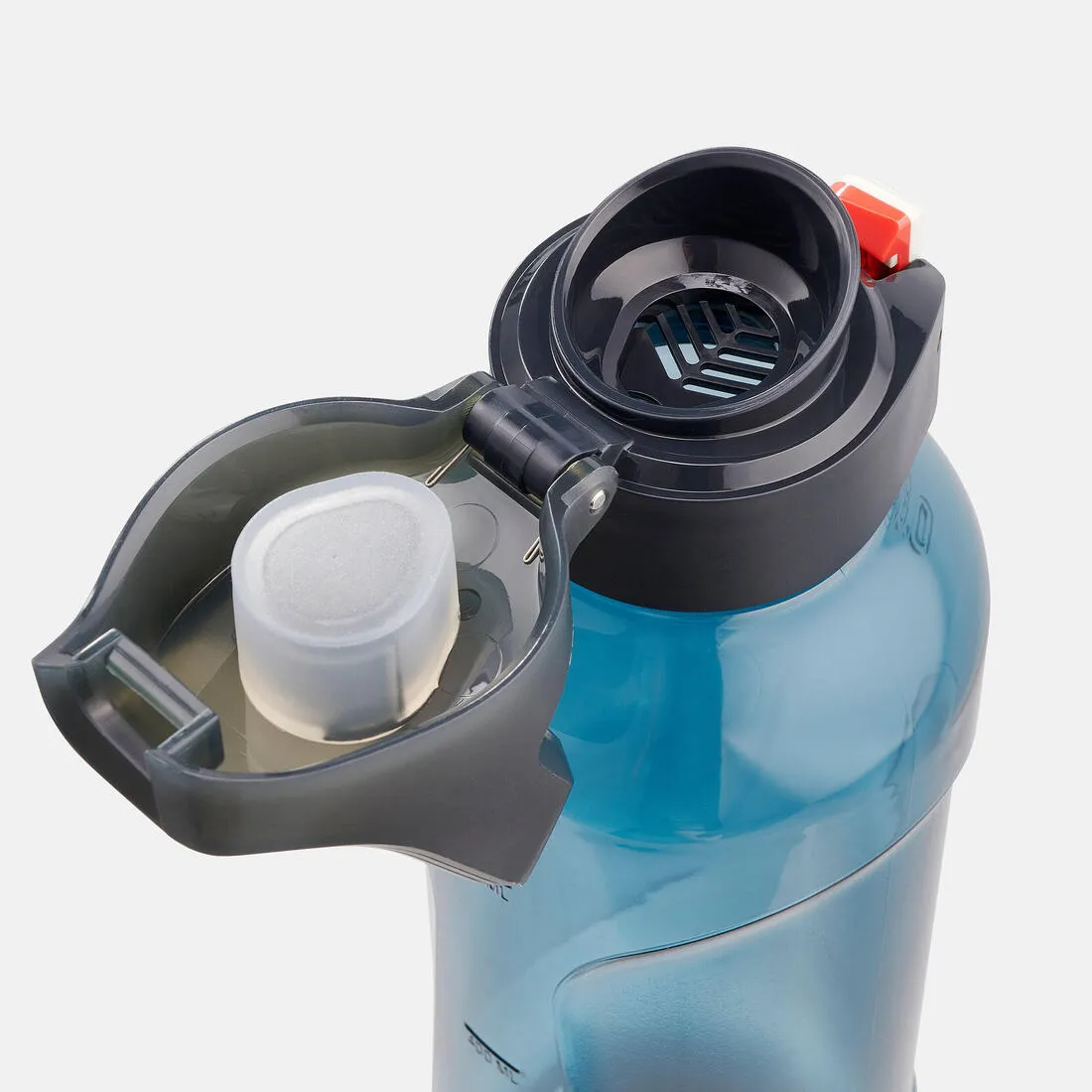 Gourde rando MH500 bouchon ouverture rapide 0,8 litre plastique (Tritan) violet