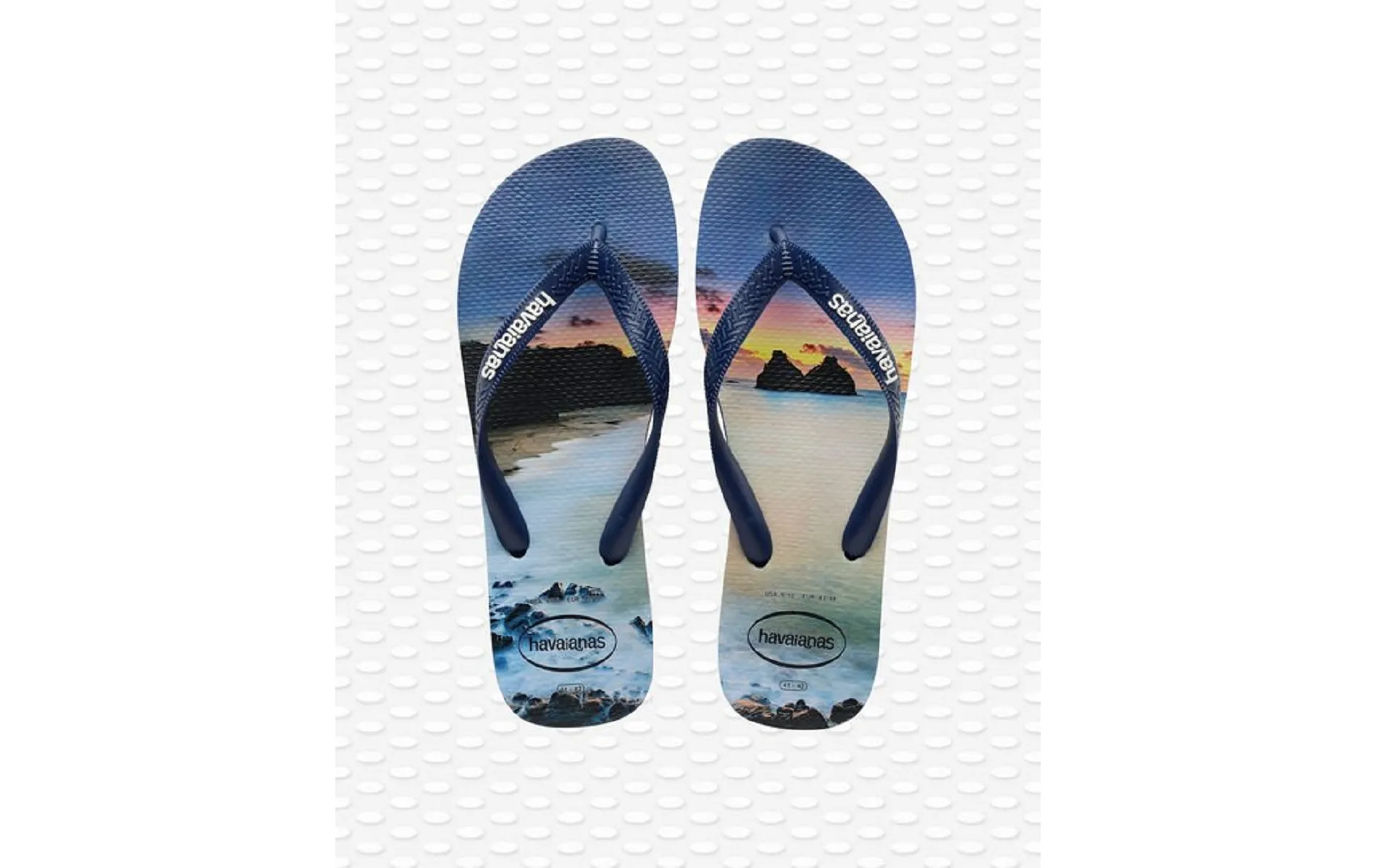 Havaianas tong hype 4127920 4368 bleu