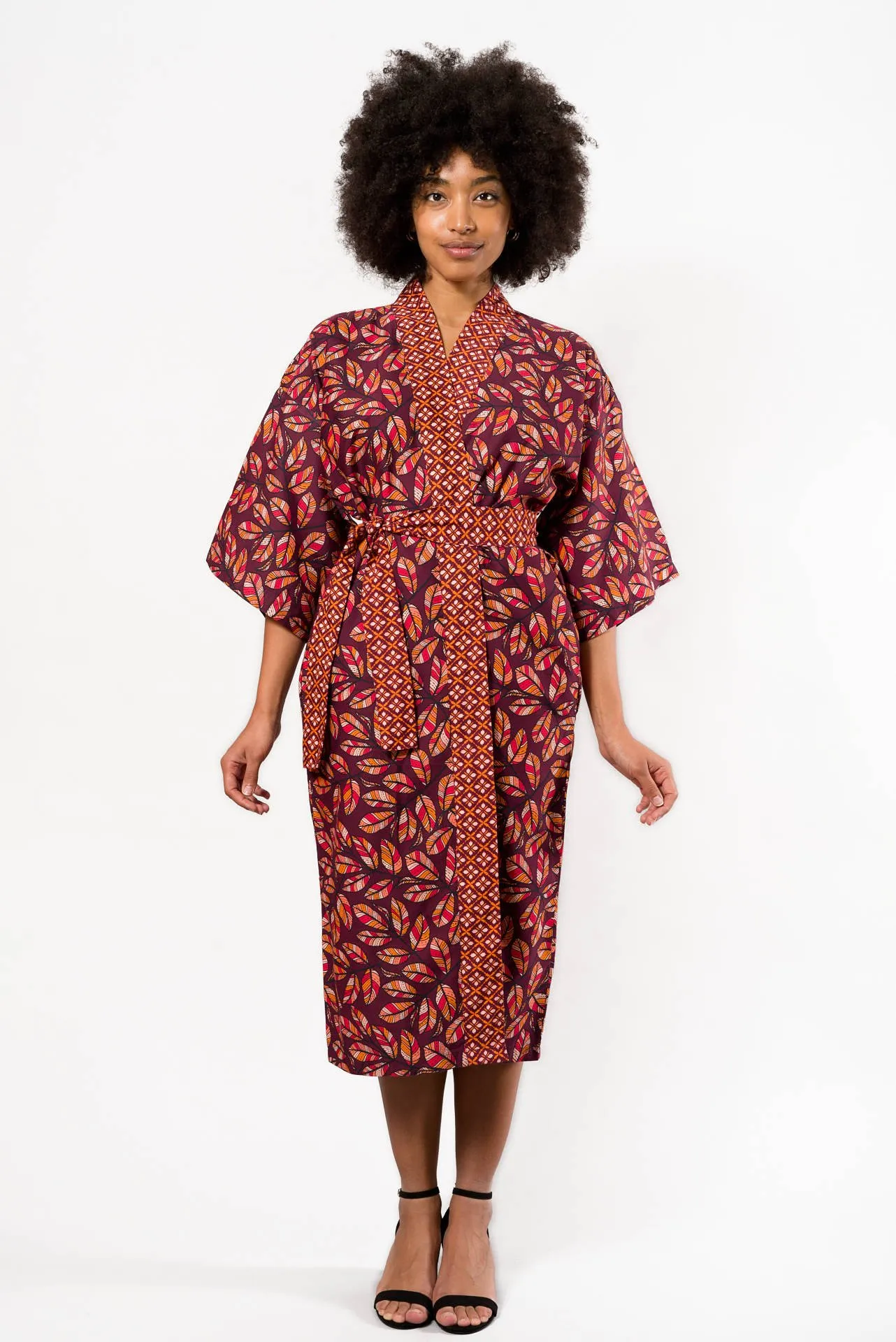 Kimono marron - Nevice Paris - Marques de France