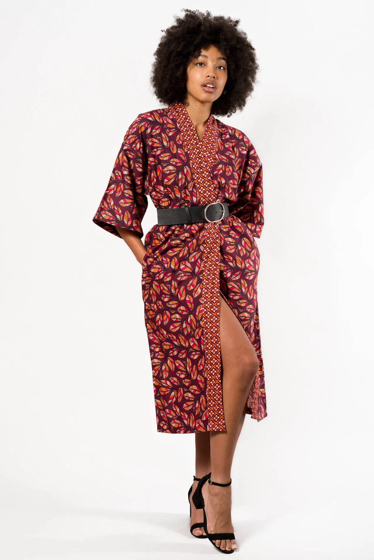 Kimono marron - Nevice Paris - Marques de France
