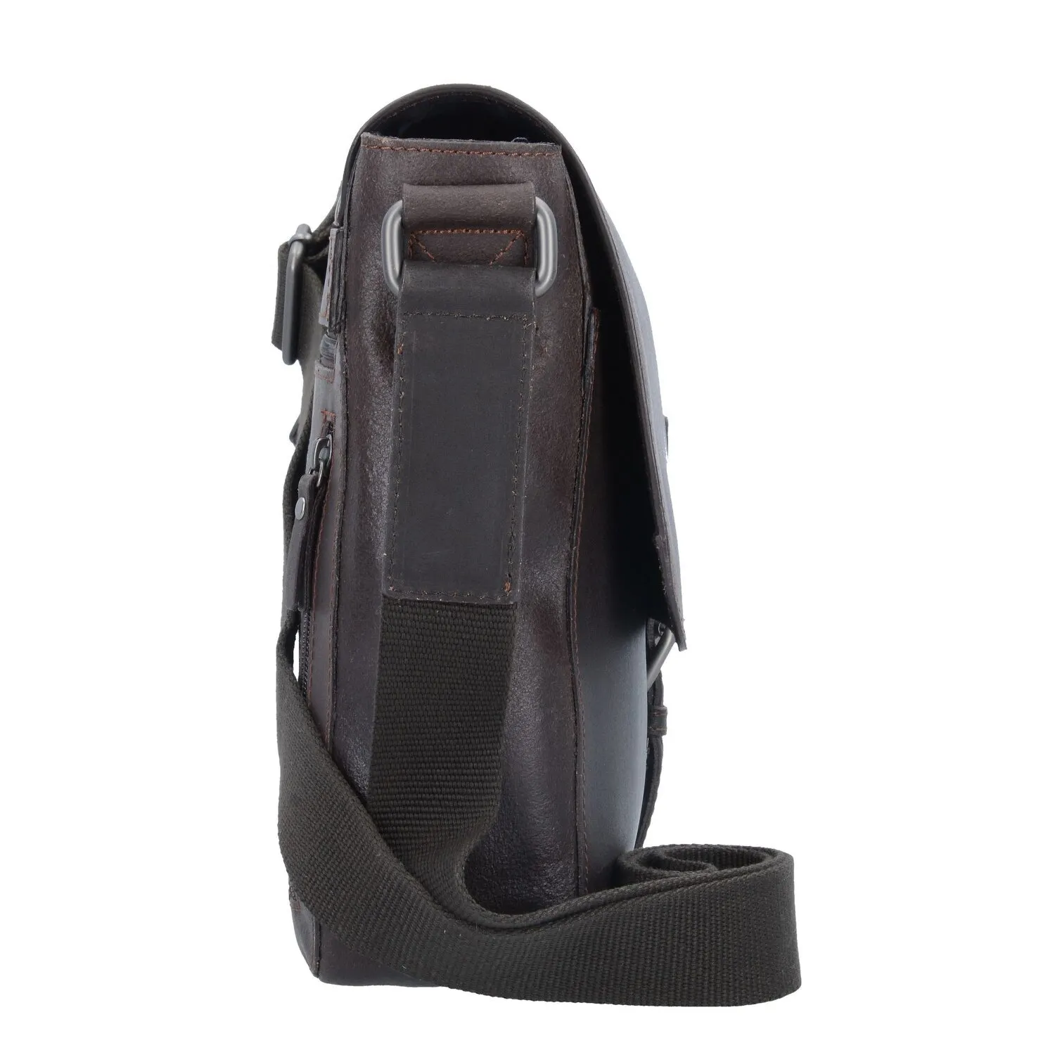 Leonhard Heyden Dakota Messenger en cuir 32 cm