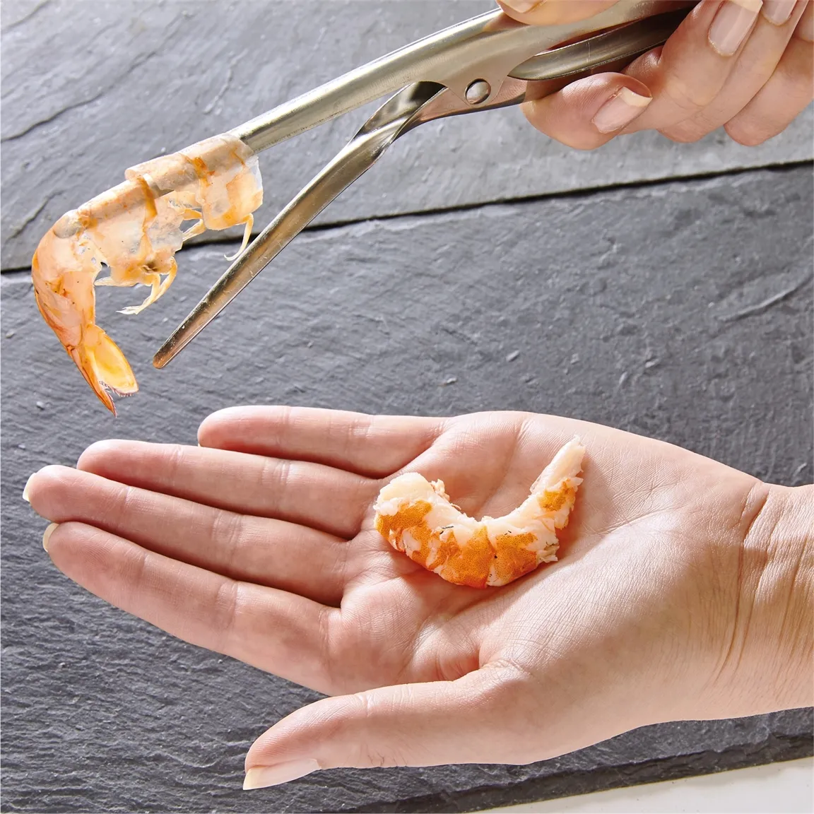 Lot de 2 décortiqueurs de crevettes