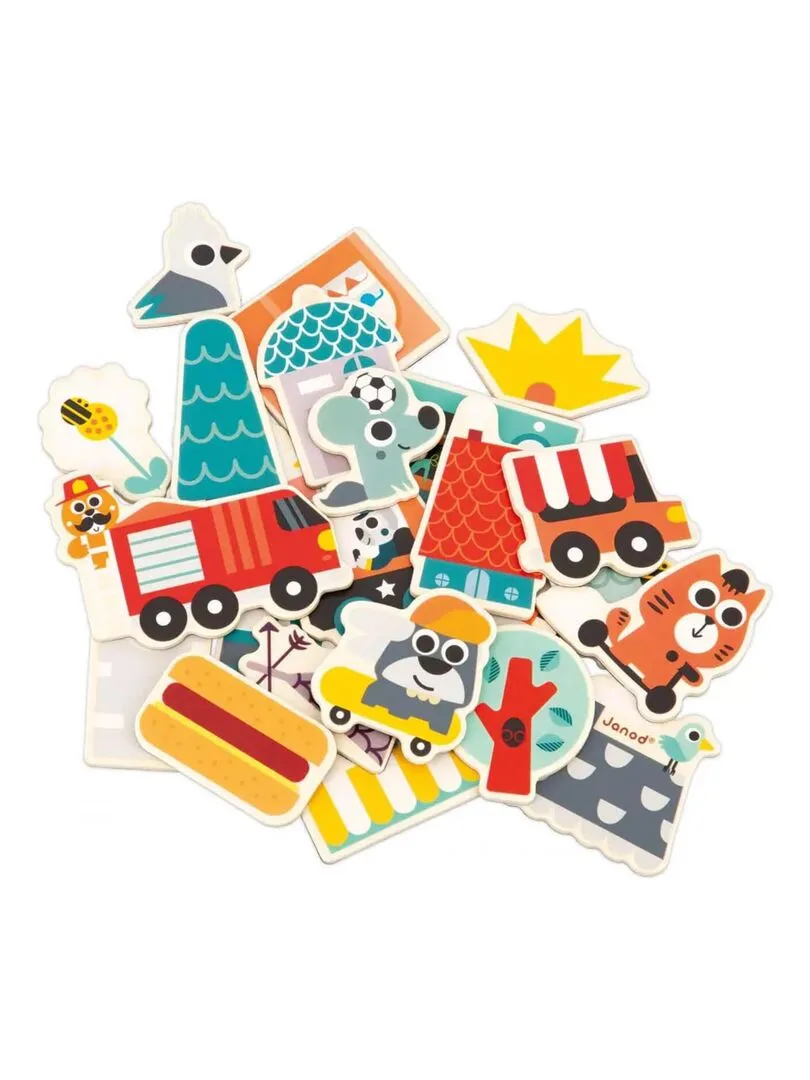 Magnets Ville 24 Pièces - N/A