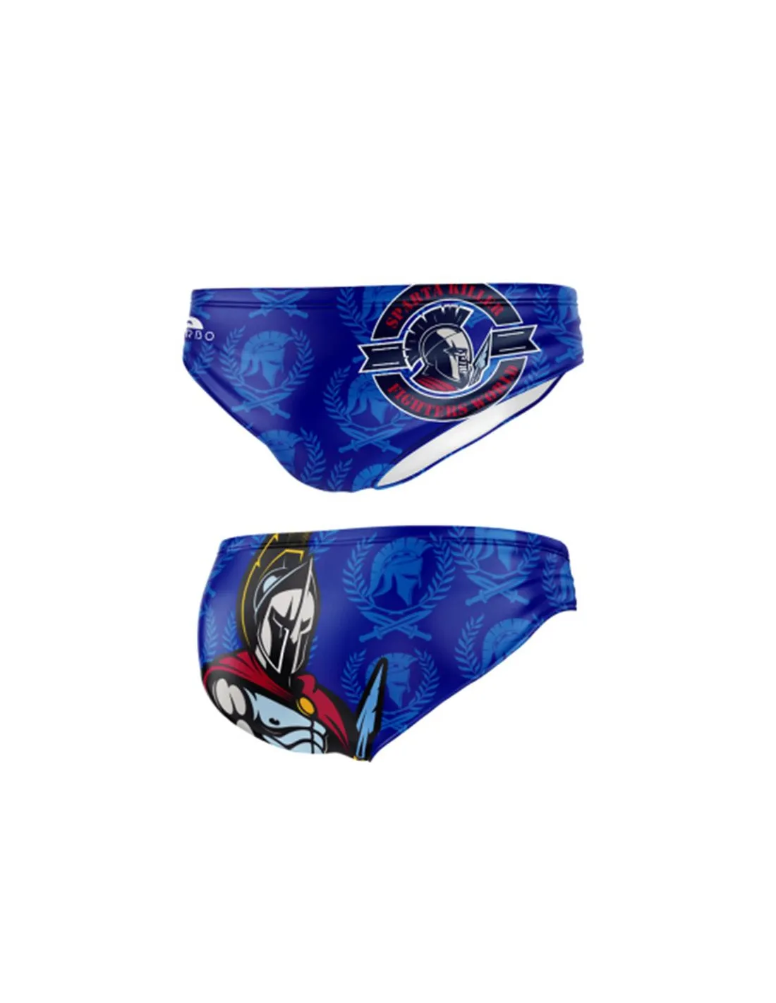 Maillot de bain Turbo Spartan Italia Hommes Waterpolo Bleu