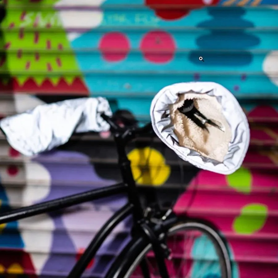 Manchons vélo réfléchissants Rainette