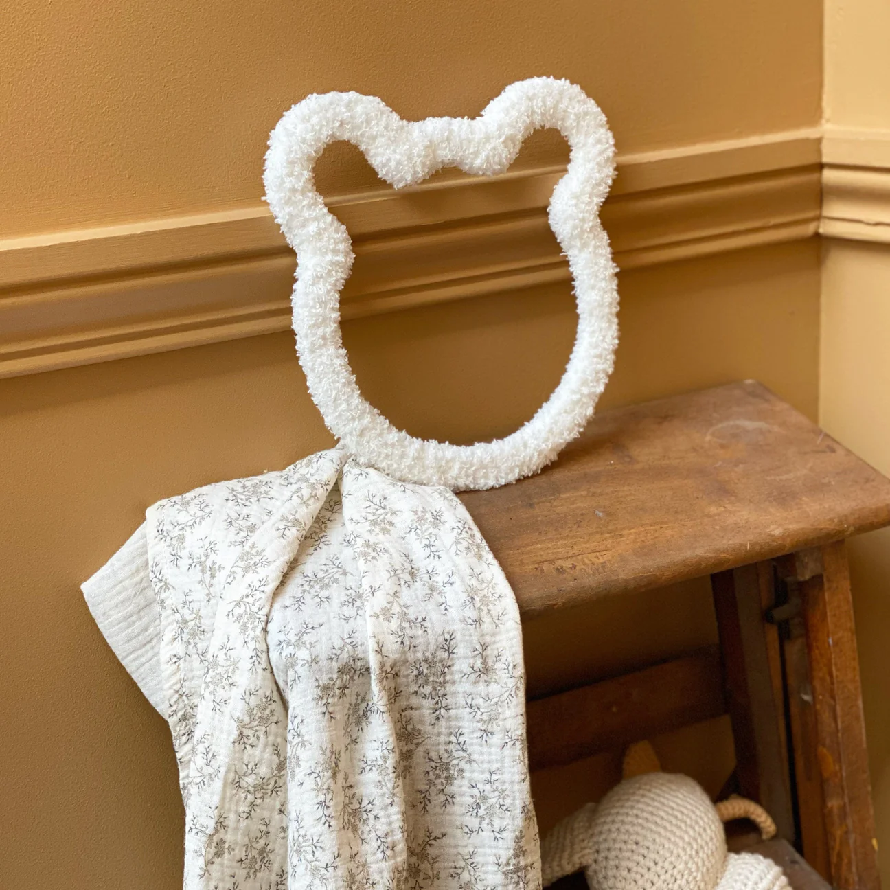 Ourson moumoute handmade l blanc 