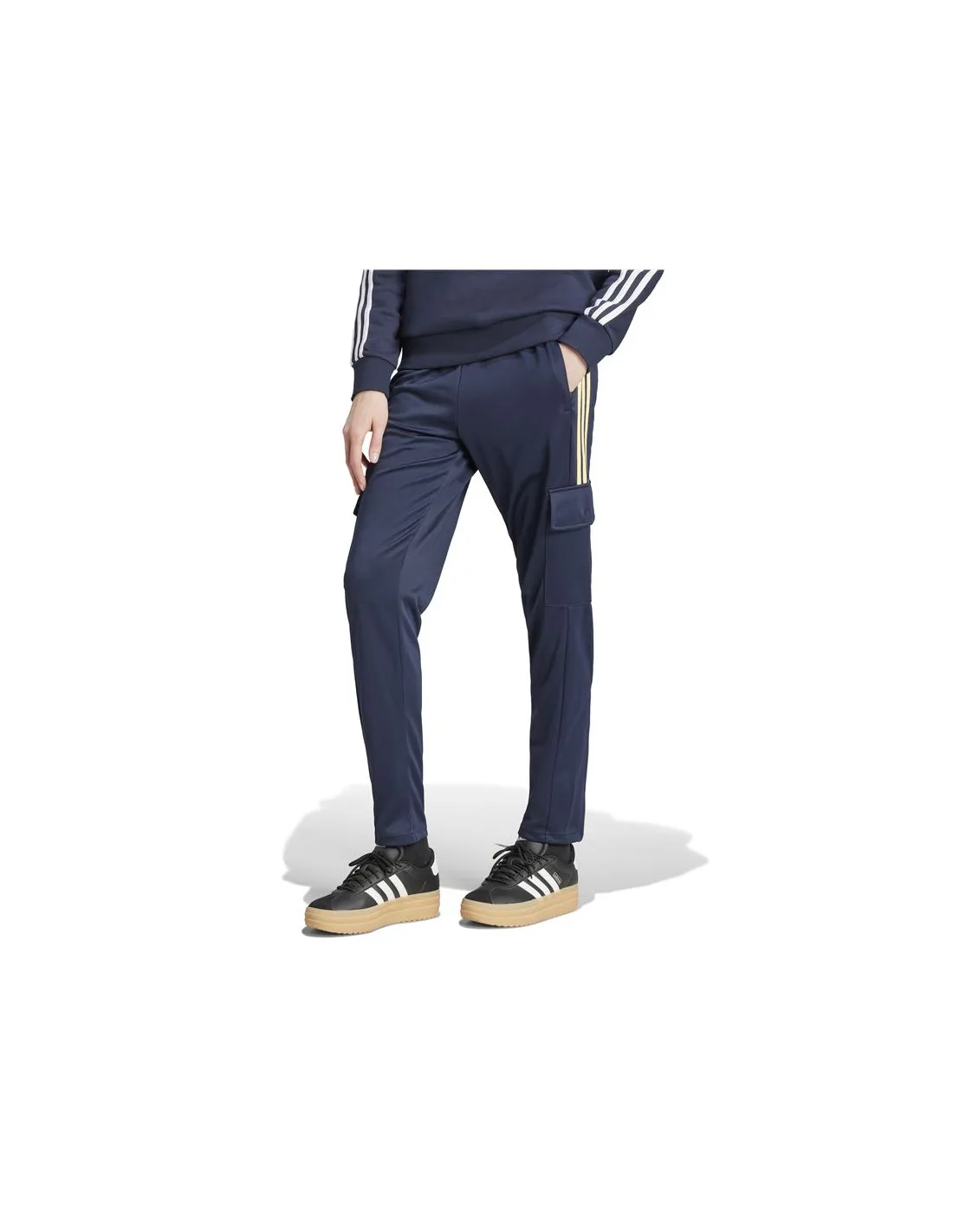 Pantalons adidas Femme Tiro Cargo Bleu