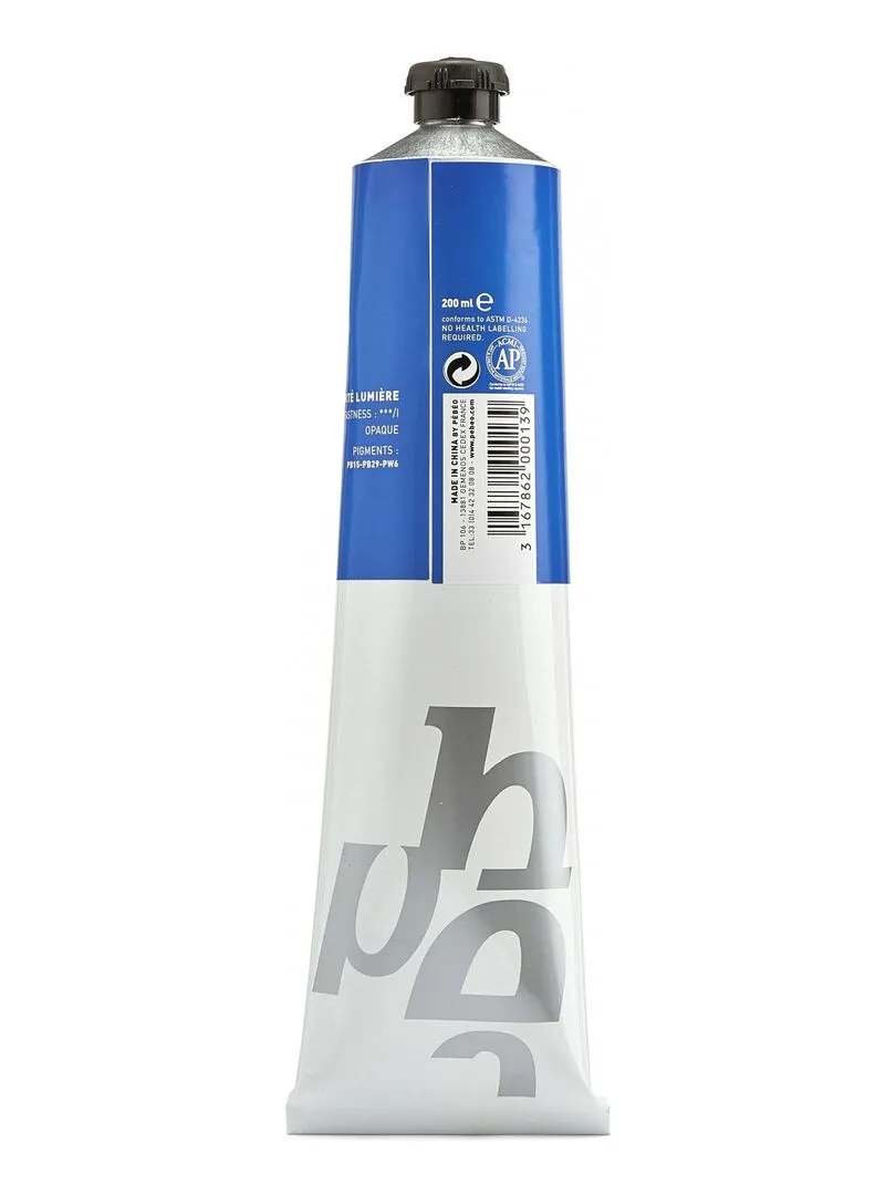 Peinture à l'huile fine XL Studio - Bleu céruléum - 200 ml - N/A