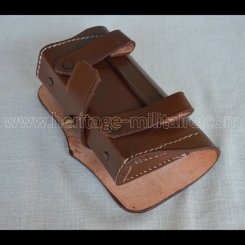 Pistol cartridge box qualité supérieure MARRON CLAIR
