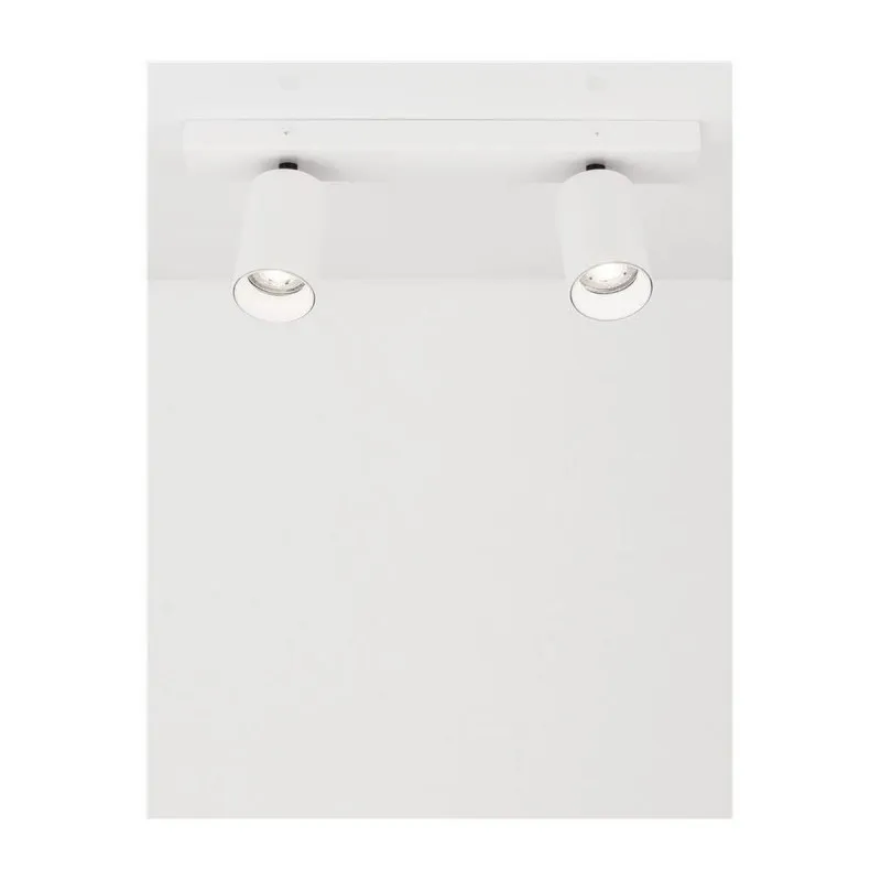 Plafonnier TOD Sable Blanc GU10 2x10 W
