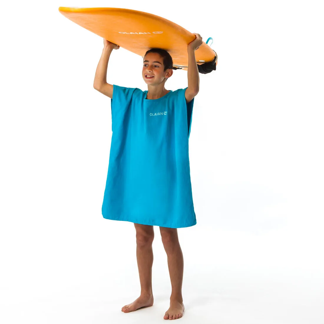 Poncho surf Enfant - 100 bleu