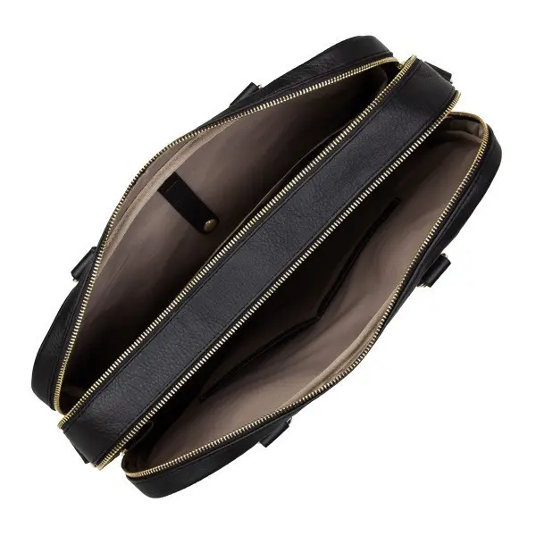 Porte-documents PC Melle Business Cuir Noir | Lancaster