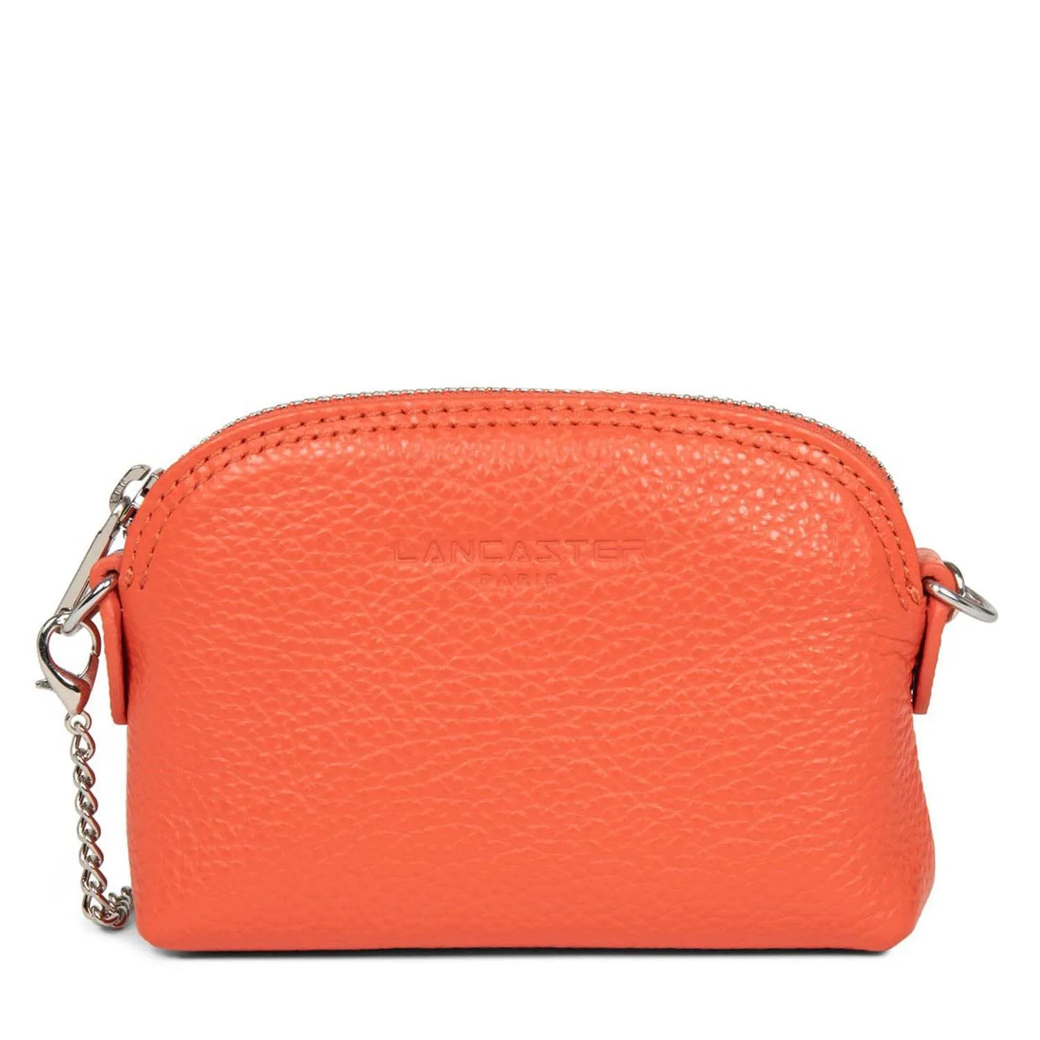Porte-Monnaie Lancaster Cuir Foulonné PM avec Chaînette 170-28