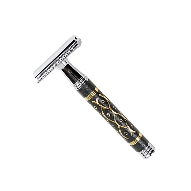 Rasoir de Sureté Gris et Or 65R - Parker
