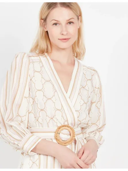 Robe Cherley double motifs Suncoo