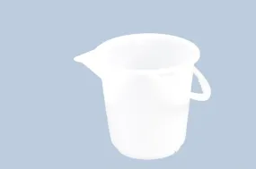 Seau industriel plastique, 10,5l, rond, bec verseur, qualité alimentaire, UV=9 pièces