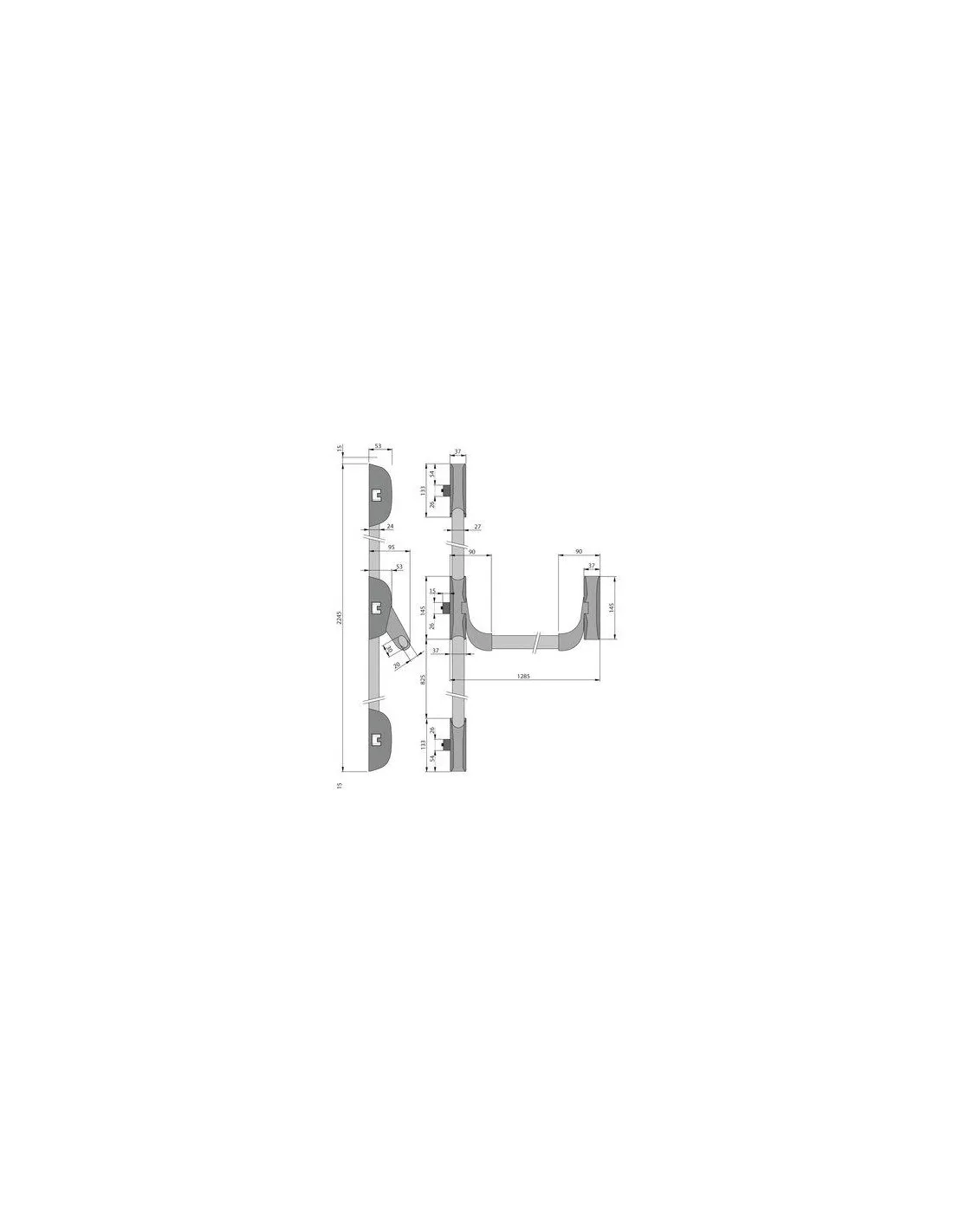 SERRURE FAP 3P LATERAU.IDEA CF AR ISEO 9416113774A
