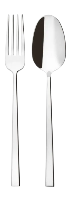Set de Couverts Sambonet Rock Inox Grey (2 Pièces)