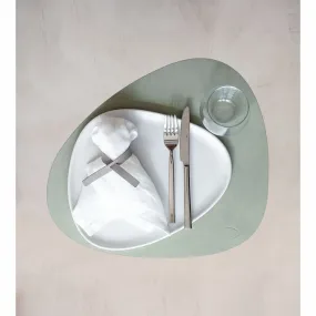 Set de Table Lind DNA Curve L Nupo Olive Green (Lot de 4)