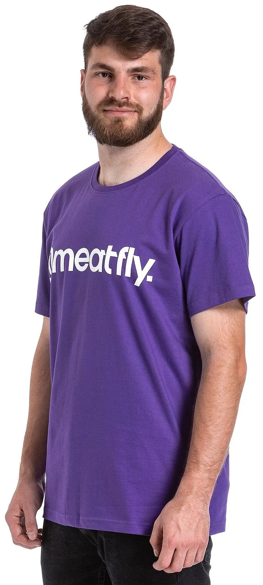 T-shirt Meatfly MF Logo - Violet - men´s