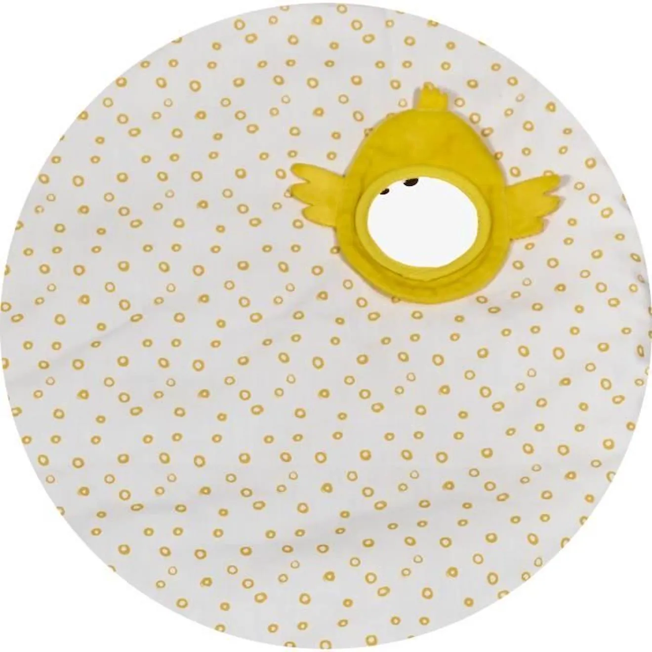 Tapis d'activités 96cm en polyester Multicolore blanc - Baby Price