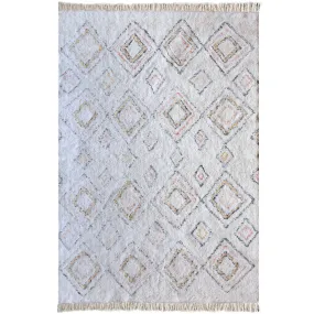 The Rug Republic Tapis style berbère couleurs Pastel et Ivoire Salford