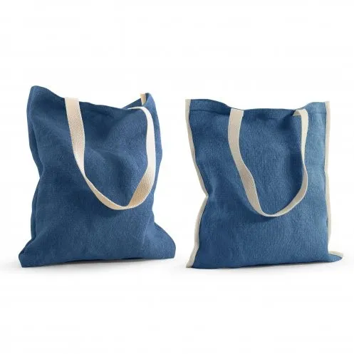 Tote bag personnalisé en toile de jute - 37x42cm - TOPDAY - Vertlapub