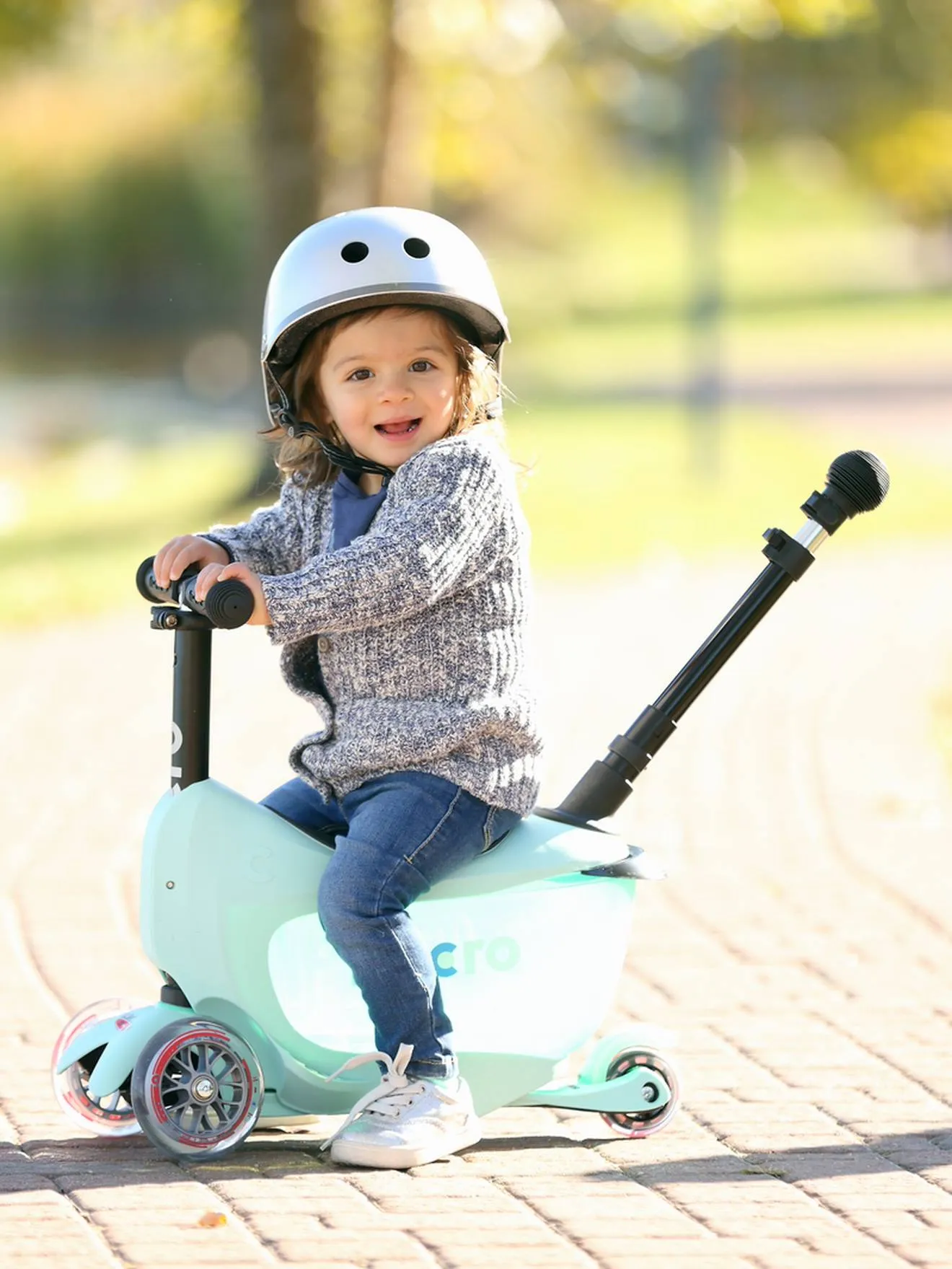 Trottinette évolutive Mini 2Go Deluxe MICRO vert - Micro