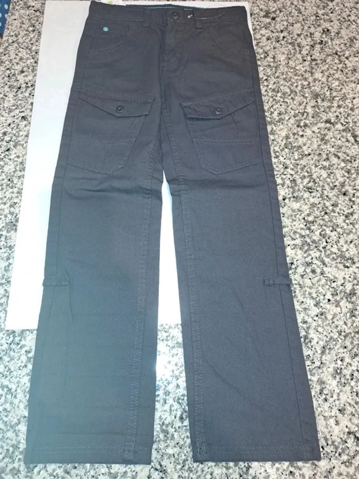 Verbaudet : pantalon toile (126) - La Redoute - 8 ans  | Beebs