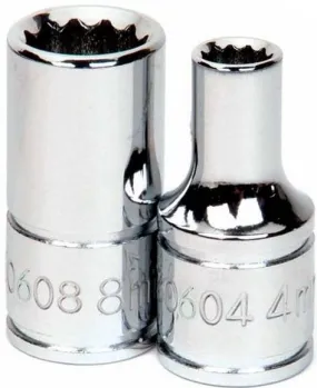 Williams 30607 Douille 7mm x 12 pans courte à prise 1/4"