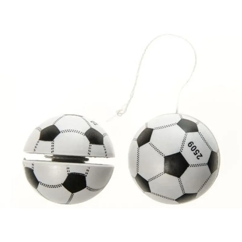 Yoyo à Motif Ballon de Football Accessoire de Décoration et Jouet